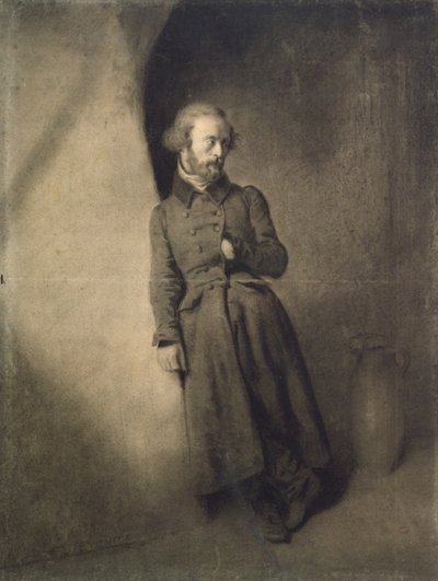 Armand Barbes (1809-70) in prigione, 1835 da Charles Joseph Travies de Villiers